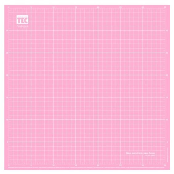 Base para Corte 37cm x 37cm Pink TEC