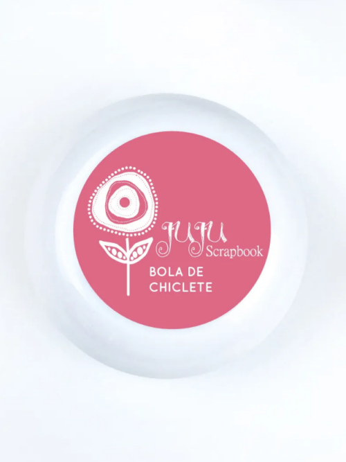 Carimbeira Juju Scrapbook Rosas de Amor BOLA DE CHICLETE