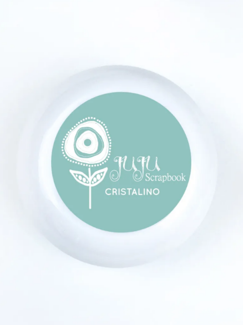 Carimbeira Juju Scrapbook Fundo do Mar CRISTALINO