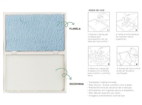 Kit Limpa Carimbos - Imagem 2