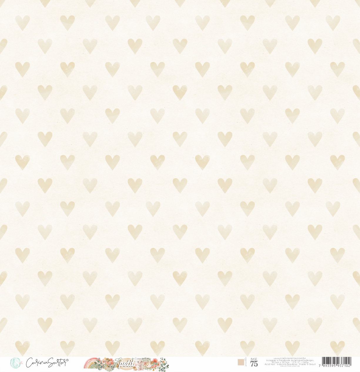 Papel Essencial Set VANILLA 75 - Imagem 2
