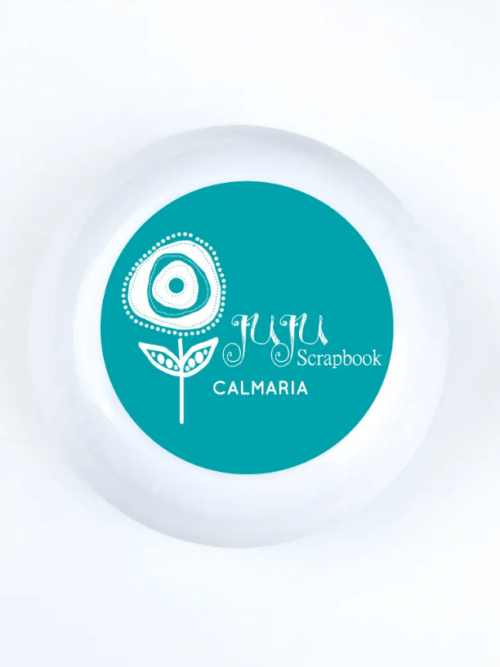 Carimbeira Juju Scrapbook Azul do Céu CALMARIA