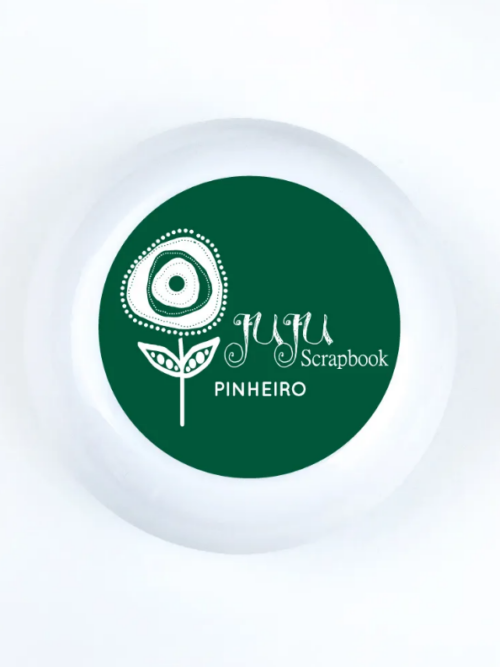 Carimbeira Juju Scrapbook Jardim Secreto PINHEIRO