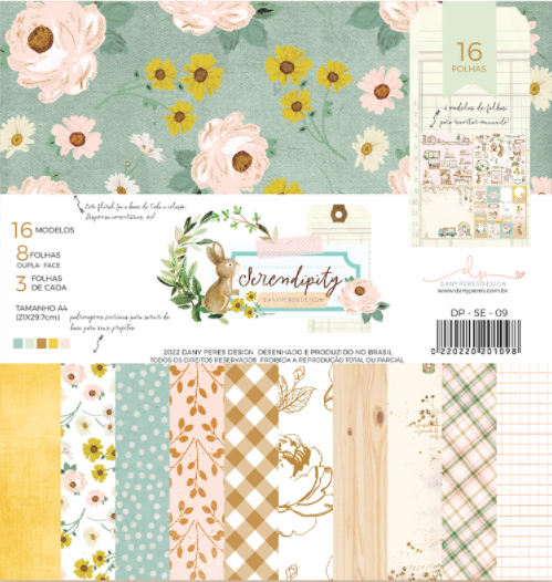 Bloco A4 SERENDIPITY