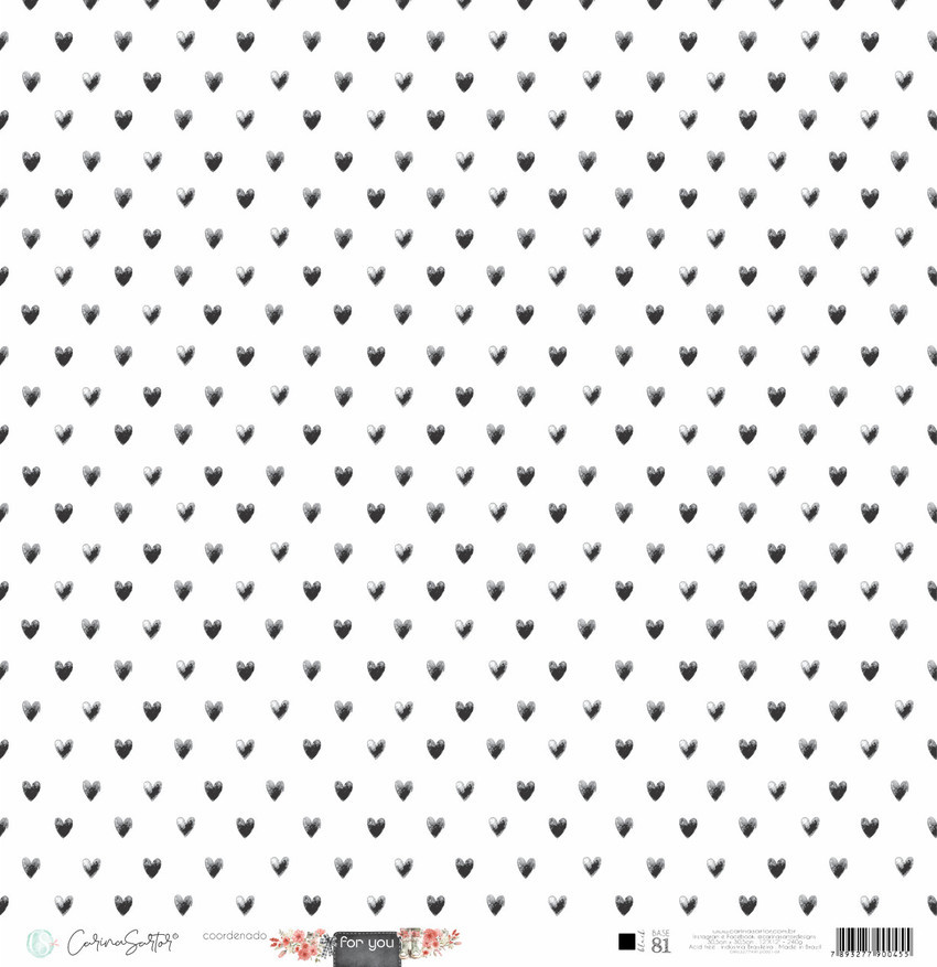 Papel Essencial Set FOR YOU BLACK 81 - Imagem 2