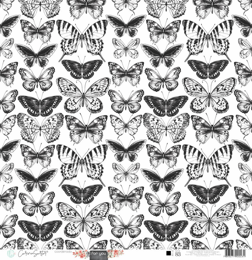 Papel Essencial Set FOR YOU BLACK 83 - Imagem 2