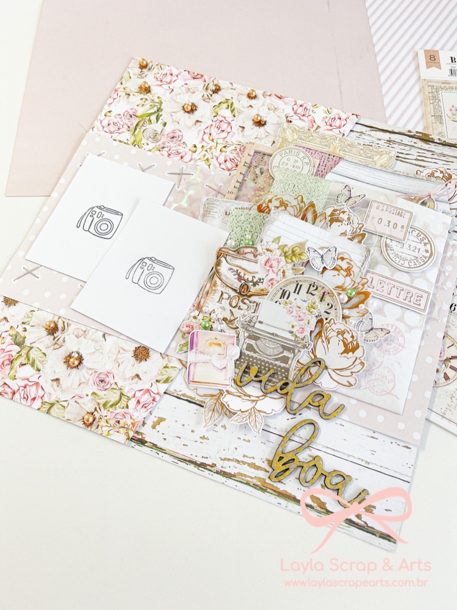Kit Aula Presencial e On-Line SCRAP YOUR DAYS - Imagem 2