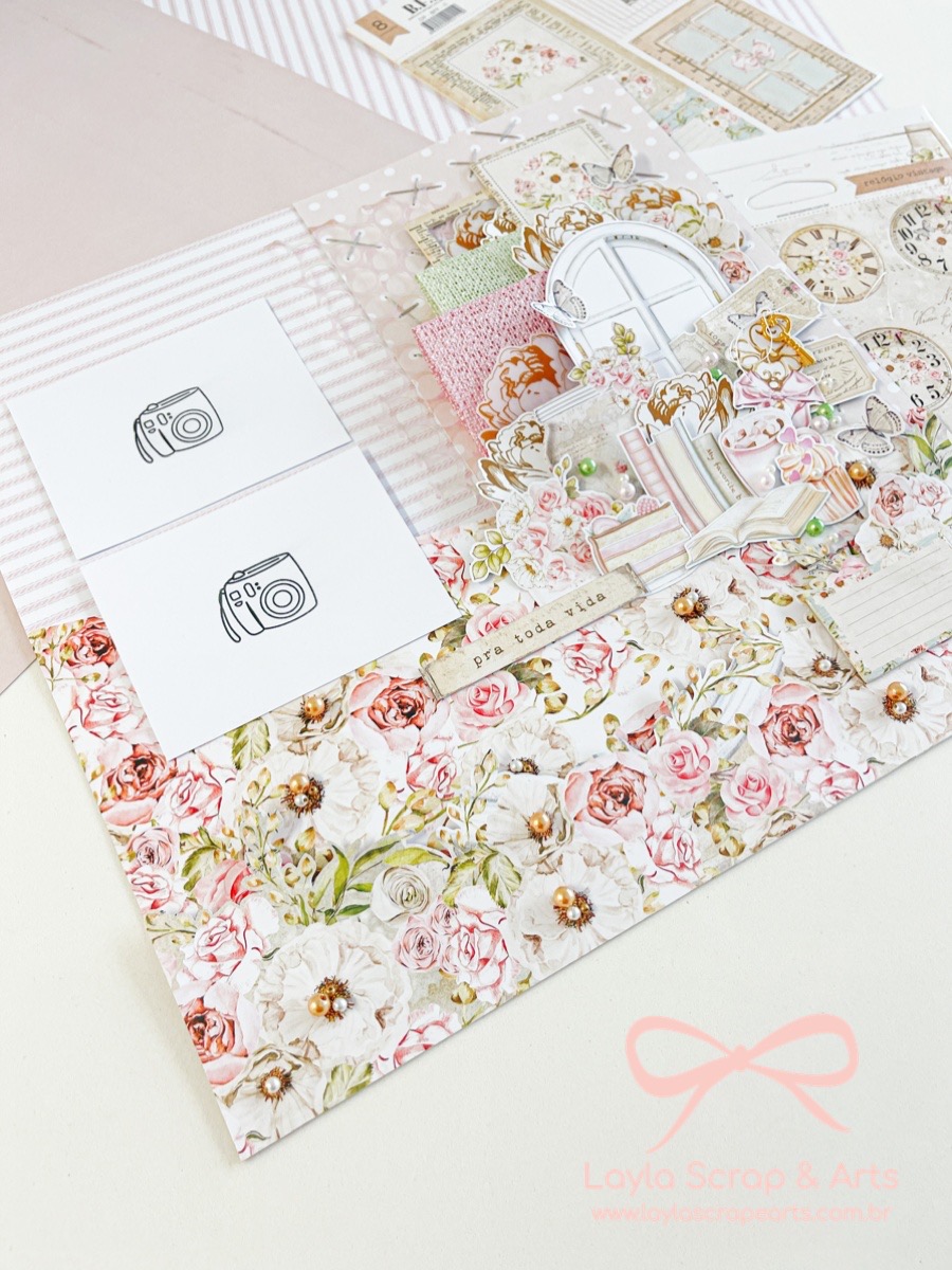 Kit Aula Presencial e On-Line SCRAP YOUR DAYS - Imagem 3