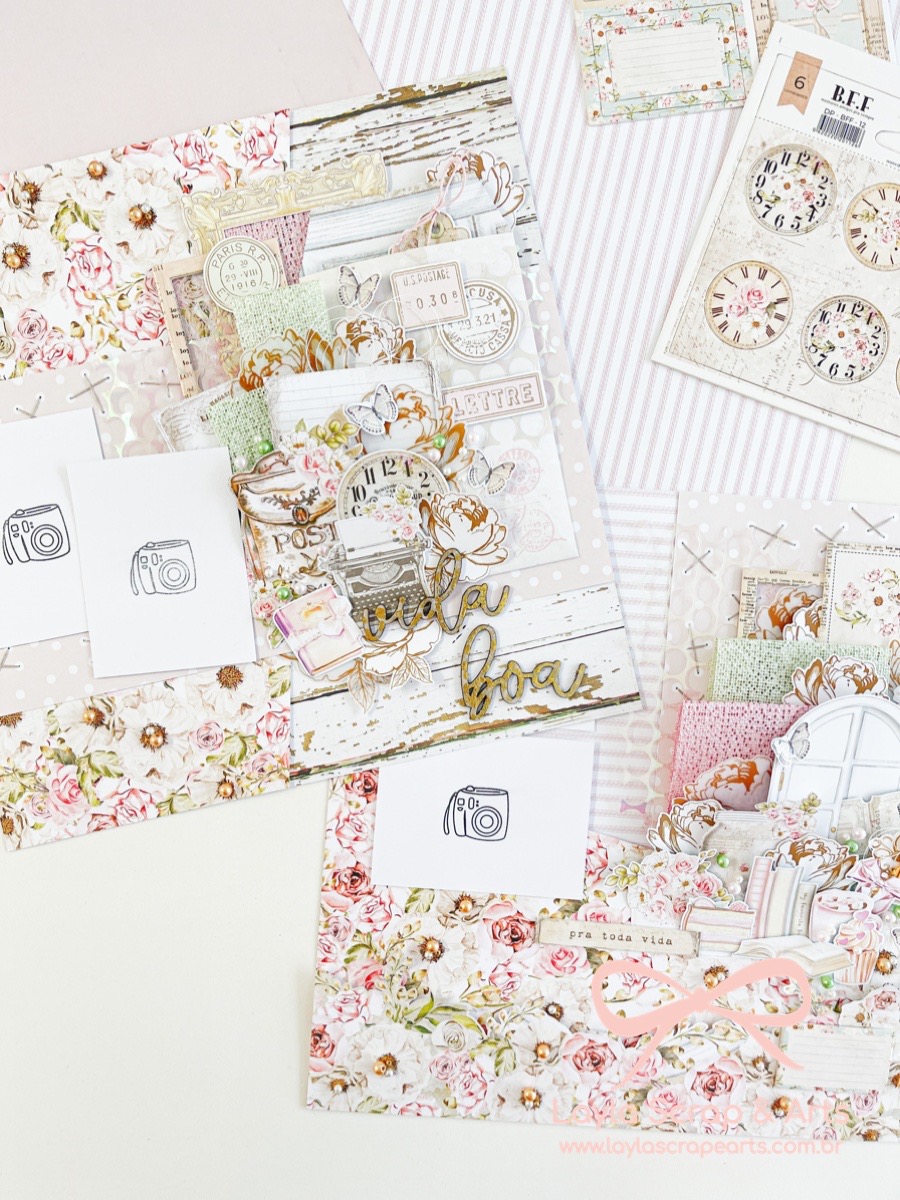 Kit Aula Presencial e On-Line SCRAP YOUR DAYS - Imagem 4