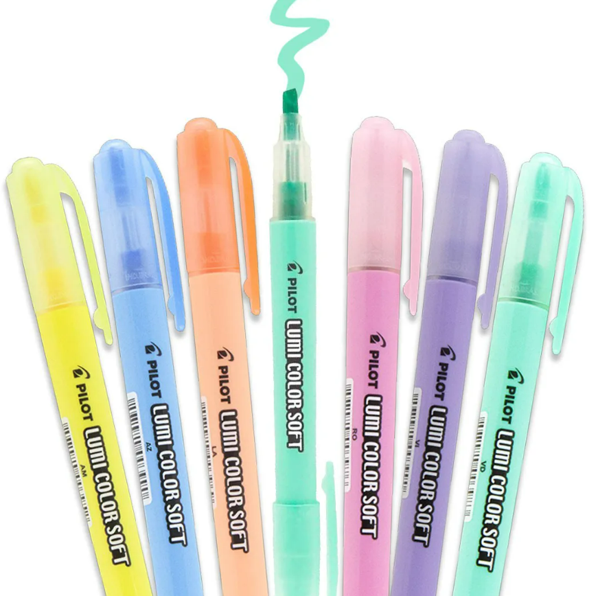 Marcador de Texto LUMI COLOR SOFT - TONS PASTEL - Imagem 2