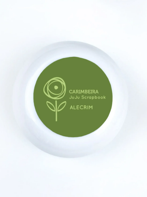 Carimbeira Juju Scrapbook ALECRIM