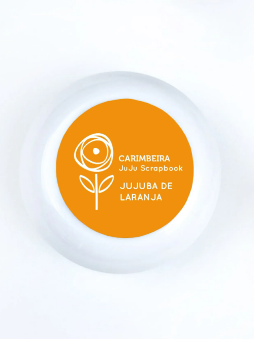 Carimbeira Juju Scrapbook JUJUBA DE LARANJA